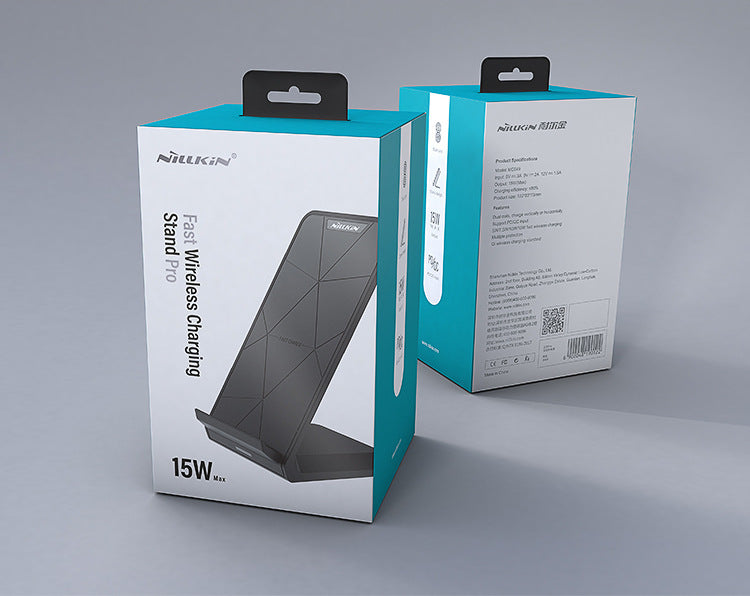 Vertical Pro Fast Wireless Charger – Quick Charge Phone Stand