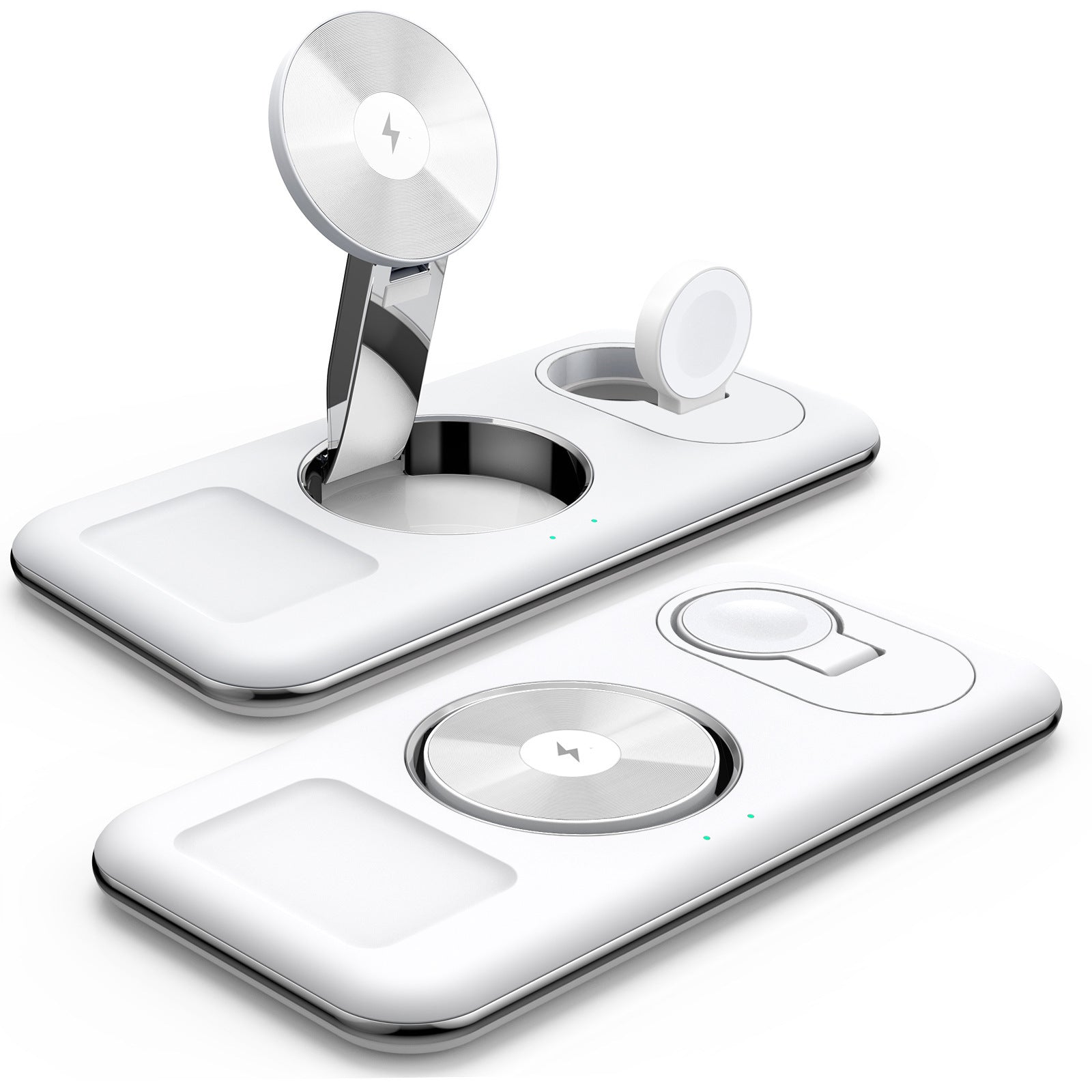 3-in-1 Folding Magnetic Wireless Charger & Desktop Stand